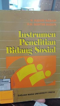 Image of Instrumen Penelitian Bidang Sosial