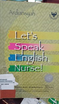 Image of Lets Speak English Nurse