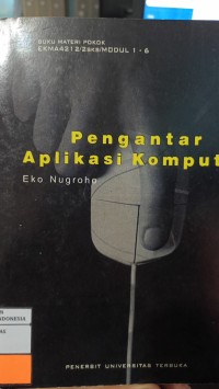 Image of Pengantar Aplikasi komputer